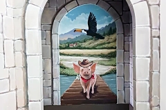 Kids-Room-Mural-and-Castle-4