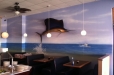 Fishing Mural at the The Hook Restaurant