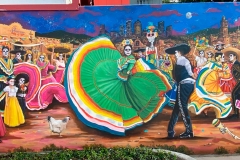 Restaurant-mural-La-Mexicana-Houton-TX