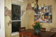 Faux finish dinning room, old world and brick