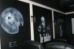 Theater Room Mural