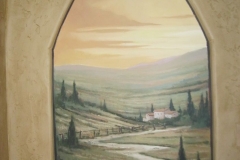 Tuscany Niche Mural