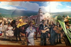 Don Ramon Restaurant. Acrylic painting on canvas. Part IV