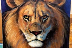 Lion-Acrylic-on-canvas