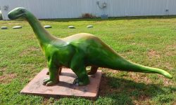 Metal statue Dinosaur -Dreamwalls Houston TX