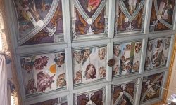 Sistine Chapel mural ceiling Dreamwalls Houiston TX